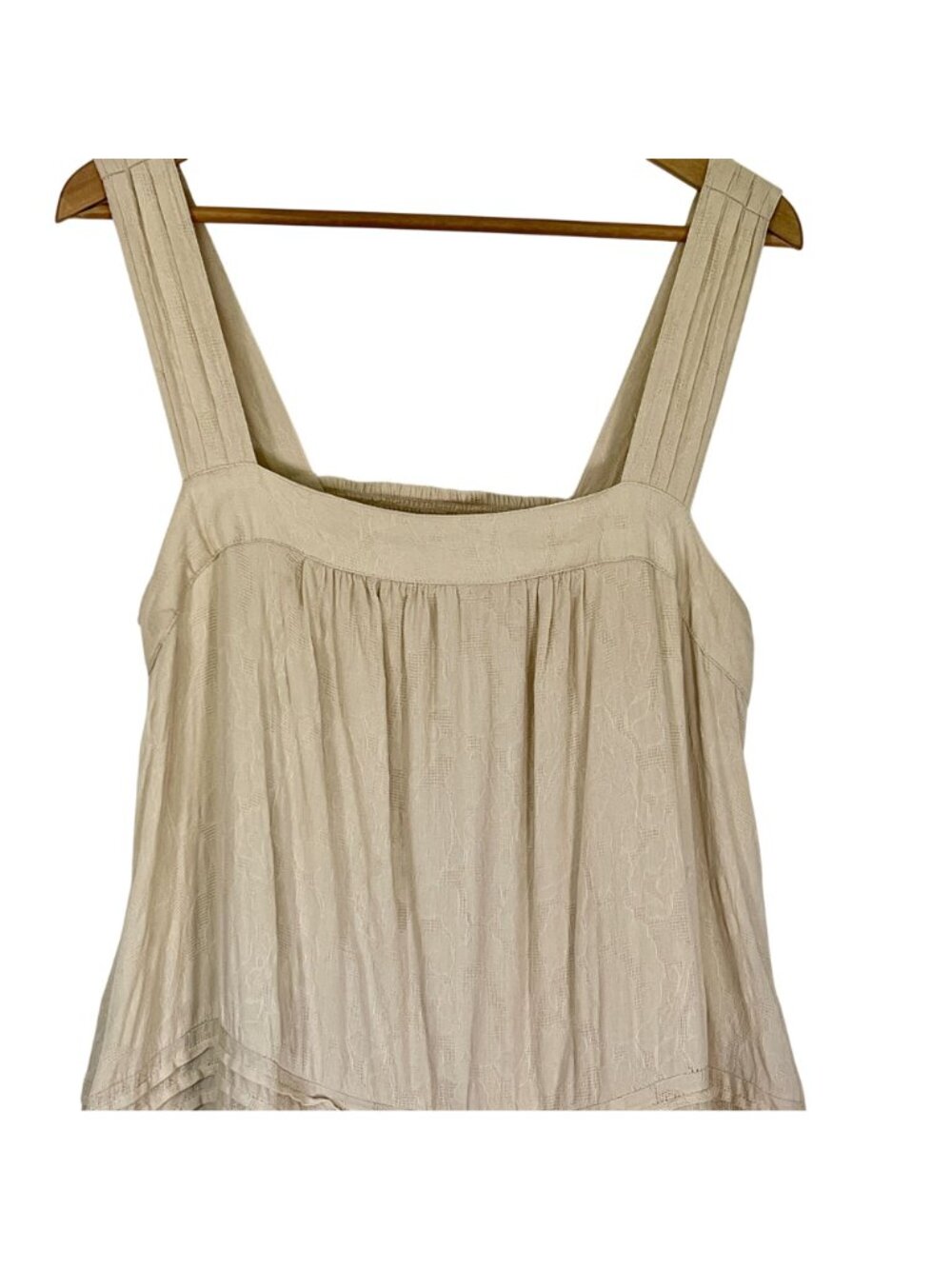 Anthropologie Felicity Embroidered Maxi Dress Ivory Orange Boho Cotton Sz M - Picture 3 of 16